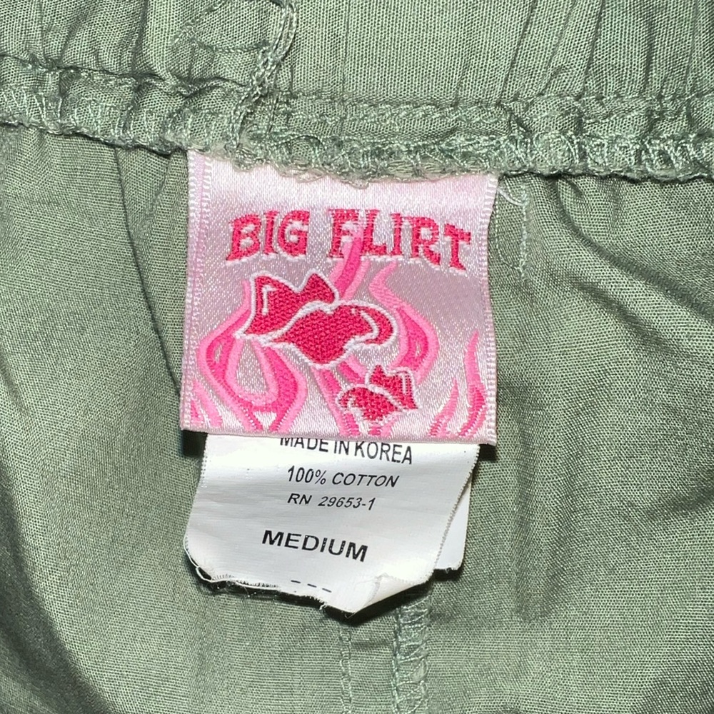 Y2K Big Flirt Green Pants - Picture 7 of 7